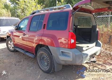 2008 Nissan Xterra S z USA, uszkodzony, nr VIN 5N1AN08U08C510819